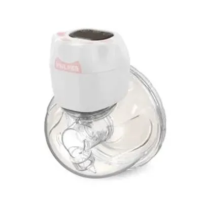 Produktbild von Vulpes Goods Einzelne Milchpumpe, Milchpumpe Elektrisch Tragbar mit 3 Modi und 27 Leistung, 19mm/21mm/24mm/26mm Flansch, Stillpumpe, wiederaufladbare Milchpumpe, Inkl. 30 Muttermilch-Aufbewahrungsbeutel, 1 Stück