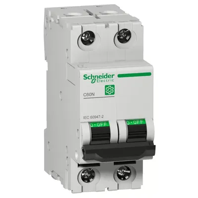 Produktbild von Schneider Electric Multi 9 OEM LS-Schalter C60N 2-polig 10A C-Char. 10kA IEC60947-2 M9F11210