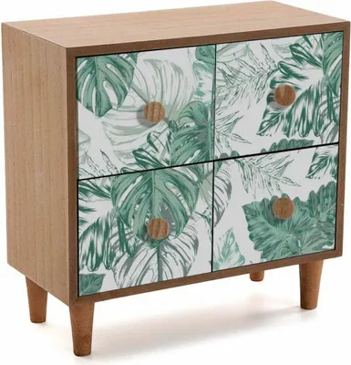 Produktbild von Versa Mint Wooden Jewel Box of the Brand, Multicolour (11 x 25 x 25 x 24 Zentimeter)