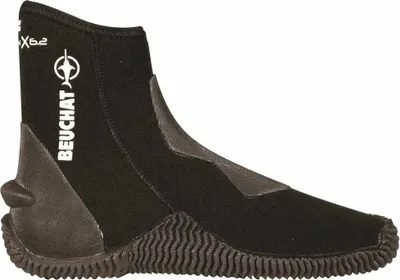 Image de Beuchat Sirocco Open 5 Mm Chaussons néoprène Noir EU 38-39 Noir EU 38-39