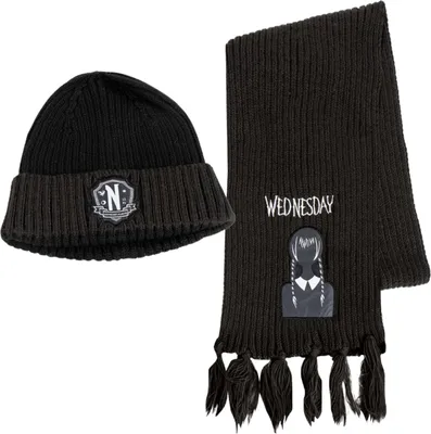 Produktbild von Mittwochs-Mü tze+ Schal-Set