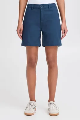 Produktbild von OXMO OXKVITA Damen Chino Shorts Kurze Hose Baumwollmischung regular fit