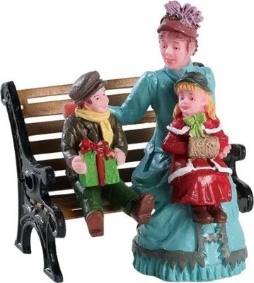 Productafbeelding van Kerstfiguur Sitting together LEMAX