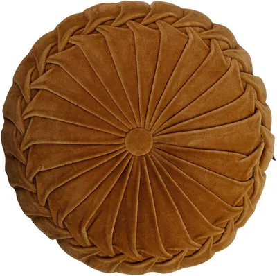 Produktbild von Kissen - Zimt - Ø 40 cm - Samtoptik