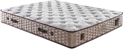 A mattress on a white background.