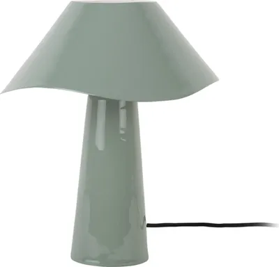 Obrázek produktu pro Leitmotiv - Stolní lampa Ameno - Mlhavá modrá - Ø28cm Stolní lampa - Noční lampa, obývací pokoj, ložnice