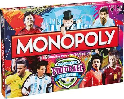 Produktbild von Hasbro Monopoly Welt Fuball Stars