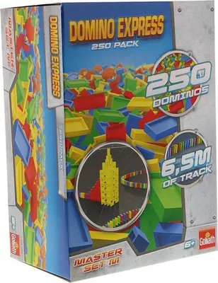 Image de Domino Express Essentials (6+) 250 pièces environ jusqu'à 6,5m de parcours