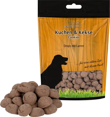Produktbild von 2 kg Schecker Lamm-Drops - krümeln und fetten nicht - sind fett- und kalorienarm - Hundesnack