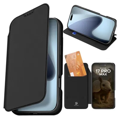 Produktbild von Dux Ducis Skin Pro, Cover, Apple, iPhone 17 Pro Max, 17,5 cm (6.9"), Schwarz