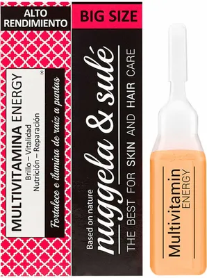 Produktbild von Nuggela & Sulé 1401-61405, Haarkonzentrat, Unisex, Alle Haare, 10 ml, Verstärkung, Ampulle