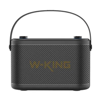 Image de Enceinte sans fil Bluetooth W-King H10 120W + 2 Microphones (Noir)