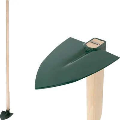 Image de Houe FED 201/1200, pointue, petite, manche en bois