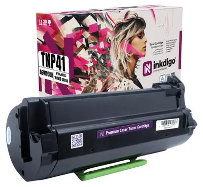 Produktbild von Inkdigo Toner TNP41 für Minolta Bizhub 3320 – Schwarz, 10000 Seiten,