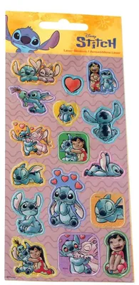 Produktbild von Disney Lilo und Stitch Universe Puffiger Schaumstoff-Aufklebersatz