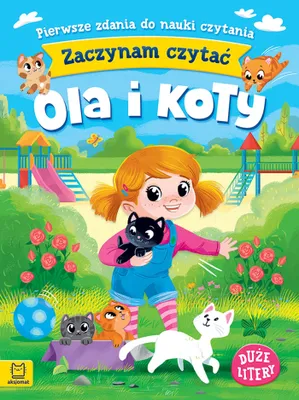 Image de Ola i koty. Zaczynam czytać dla dzieci. Duże litery