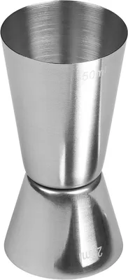 Obrázek produktu pro Odmerka – 25 ml – Nerezová ocel – Vhodná do myčky – Stříbrná barva