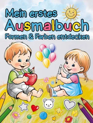 Produktbild von Mein erstes Ausmalbuch für Kinder ab 2 Jahre