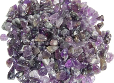 Produktbild von Edelsteine, polierte Trommelsteine, Amethyst XXS ca. 0,4 - 0,8 cm, 1 kg