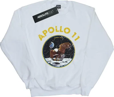 Immagine prodotto di NASA - Felpa "Apollo 11" per ragazzi BI39780 (140-146) (Bianco)