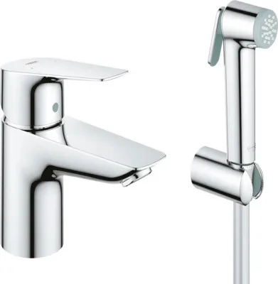 Obrázek produktu pro Umyvadlová baterie s bidetovou sprškou GROHE Start Edge chrom 23773000