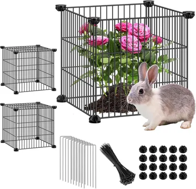 Immagine prodotto di Solidchoice - Protezione per piante contro gli animali, 30,5 x 30,5 cm