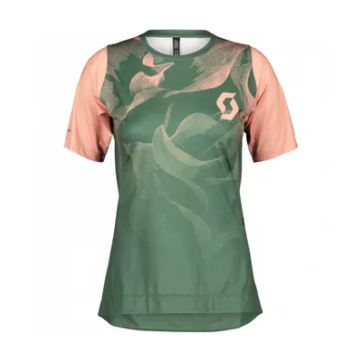 Obrázok produktu pre Cyklistický dres Scott s krátkym rukávom - TRAIL VERTIC LADY - Green/Pink XS