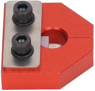 Zdjęcie produktu dla Aluminiowy złączka do drukarek 3D - średnica 1,75 mm - kompatybilny z materiałami ABS/PLA/PETG - wysoka wydajność