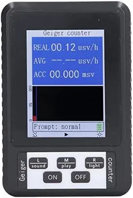 Zdjęcie produktu dla Przenośny licznik Geigera z wyświetlaczem LCD do detekcji promieniowania