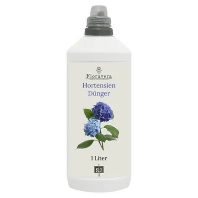 Produktbild von Floravera Premium Hortensien Flüssigdünger 1 Liter Hortensiendünger Dünger