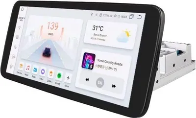 Immagine prodotto di Autoradio con Bluetooth e CarPlay – per applicazioni autoradio universali – compatibile con Apple e Android – impianto stereo – sistema di navigazione – 8 GB/128 GB