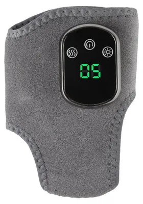 Produktbild von Zimilo Knöchel-Massagegerät mit 5 Heizstufen, Multifrequenz-Vibration, kabellos, 1800mAh Akku, verstellbar, Wärmekompresse für Füße und Knöchel