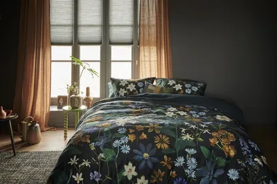 Produktbild von Beddinghouse Mako-Satin-Bettwäsche-Garnitur Eve Farbe Blue Green Größe 155x220+80x80