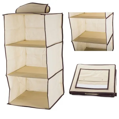 Produktbild von Hängender Schrank-Organizer mit 3 Regalen 60 cm