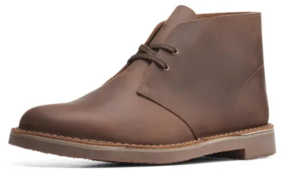 Obrázok produktu pre Pánske členkové topánky Clarks Bushacre 3, tmavohnedé, veľkosť 13 (široký strih)