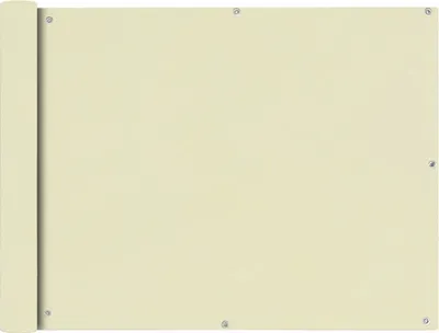Produktbild von Balkonsichtschutz Oxfordgewebe 90x600 cm Creme