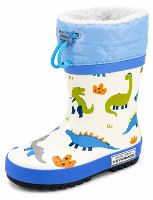 Produktbild von Gummistiefel für Kinder, Mädchen – Wasserdichtes Naturkautschuk – Rutschfest – Größe 25 bis 31 – Rosa