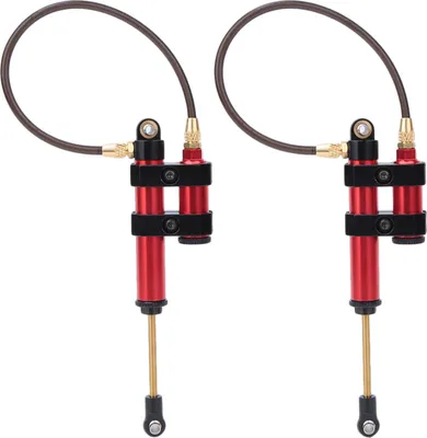 Zdjęcie produktu dla 2-częściowy metalowy amortyzator RC ze sprężyną do samochodu SCX10 D90 TRX4 1/10 RC