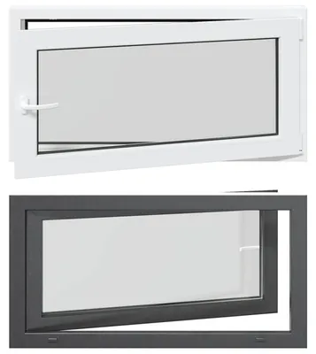 Obrázok produktu pre vidaXL Otočné a výklopné okno do suterénu RISOR, 110 x 60 cm