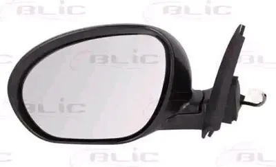 Produktbild von BLIC 5402-16-2001873P Außenspiegel Seitenspiegel Links für NISSAN Qashqai / Qashqai +2 I (J10, NJ10) Konvex Grundiert Elektrisch