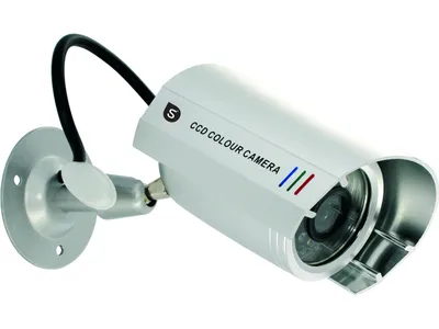 Produktbild von Smartwares 10.016.08 Kamera Attrappe CS22D, Patrone (Form), Innen & Außen, Silber, Aluminium, Wand- / Decken, 292 g
