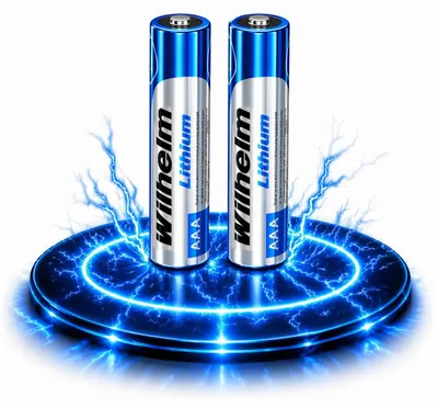 Produktbild von 2 Wilhelm LITHIUM AAA / Mikro Lithium Batterien im Shrink LR03, FR03, L92