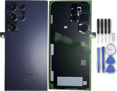 Produktbild von Original Samsung Galaxy S24 Ultra S928B Akkudeckel Backcover Batterie Deckel Titanium Violett