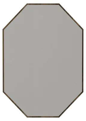 Immagine prodotto di Specchio decorativo in legno "Lost" - 45 x 70 cm - Marrone