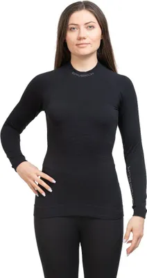Produktbild von T-Shirt für Damen Brubeck Extreme Thermo M - schwarz