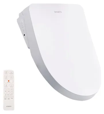 Obrázok produktu pre Inteligentá bidetová toaletná doska Smartmi s diaľkovým ovládaním, funkciou fúkania teplým vzduchom a nastaviteľnou teplotou vody a vzduchu