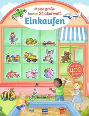 Image de Meine große bunte Stickerwelt - Einkaufen