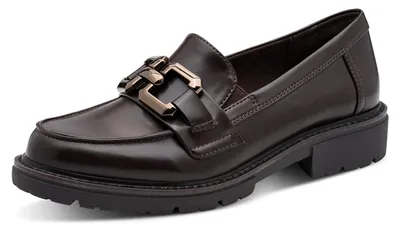 Produktbild von Jana Damen Loafer ohne Absatz Elegant Vegan, Mocca, 42