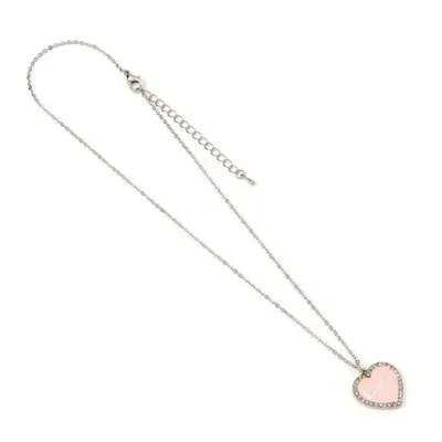 Produktbild von Barbie Halskette & Anhänger Pink Heart Crystal