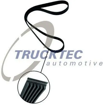Produktbild von TRUCKTEC AUTOMOTIVE Keilrippenriemen 1895mm für VOLVO 9700 04.19.075